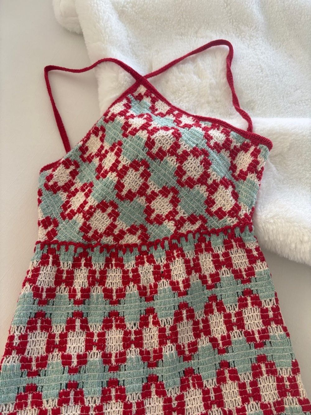 Zara Knit Halter Dress